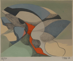 Sans titre, gravure, 1962.